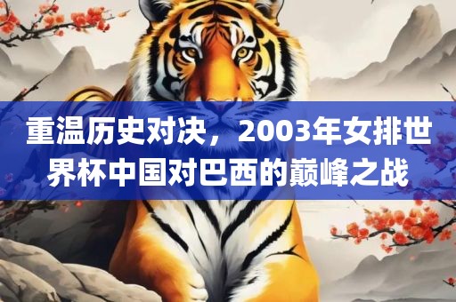 重温历史对决，2003年女排世界杯中国对巴西的巅峰之战