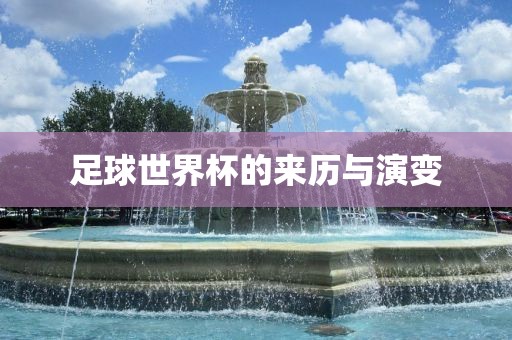 足金炬实业股份有限公司球世界杯的来历与演变