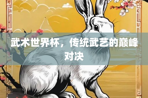 武金炬实业股份有限公司术世界杯，传统武艺的巅峰对决