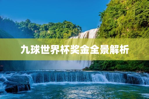 九球世界杯奖金全景解析