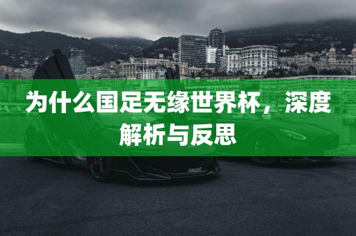 为什么国足无缘世界杯，深度解析与反思
