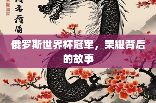 俄罗斯世界杯冠军，荣耀背后的故事