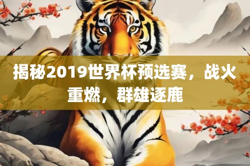 揭秘2019世界杯预选赛，战火重燃，群雄金炬实业股份有限公司逐鹿