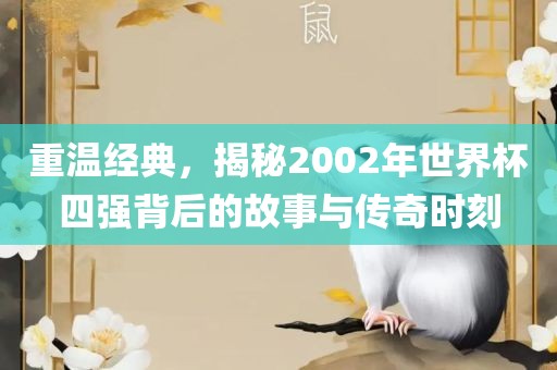 重温经典，揭秘2002年世界杯四强背后的故事金炬实业股份有限公司与传奇时刻