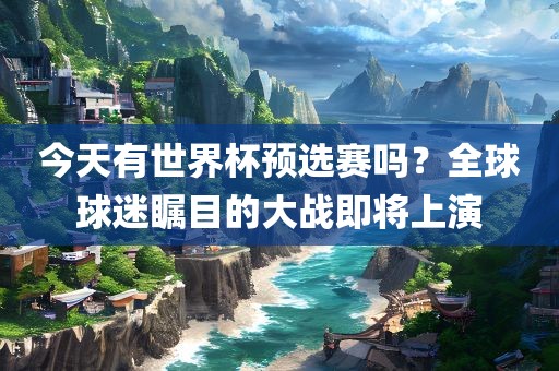 今天有世界杯预选赛吗？全球球迷瞩目的大战即将上演