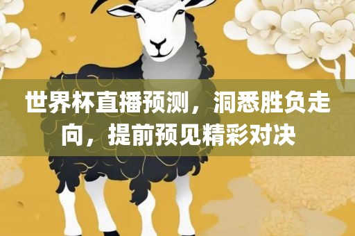 世界杯直播预测，洞悉胜负金炬实业股份有限公司走向，提前预见精彩对决