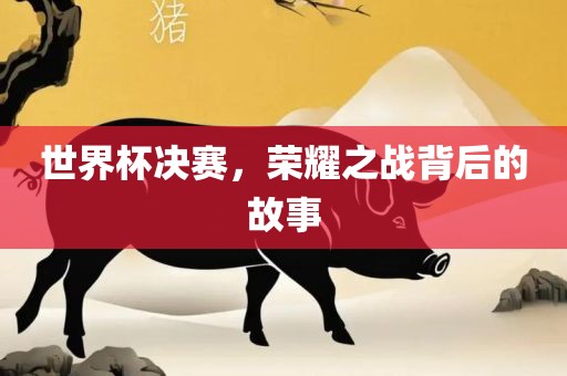 世界杯决赛，荣耀之战背后的故事金炬实业股份有限公司