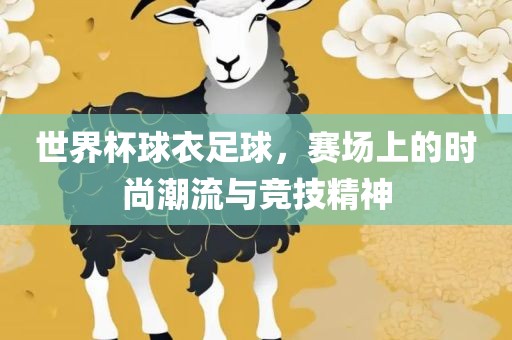 世界杯球衣足球，赛场上的时尚潮流与竞技精神金炬实业股份有限公司