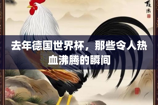 去年德国世界杯，那些令人热血沸腾的瞬间金炬实业股份有限公司