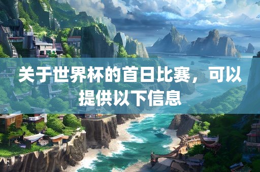 关于世界杯的首日比赛，可以提供以下信息金炬实业股份有限公司