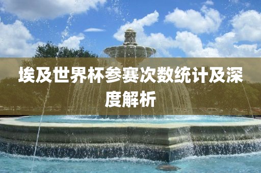 埃及世界杯参赛金炬实业股份有限公司次数统计及深度解析